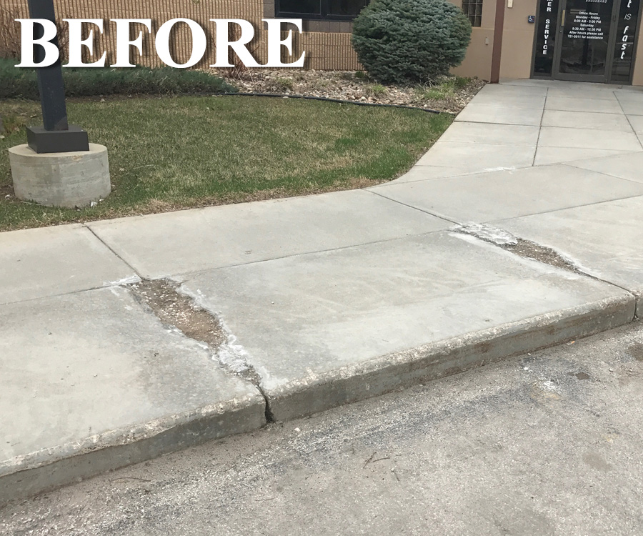 Concrete Before